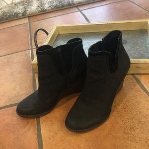 Lucky Brand Leather Bootie